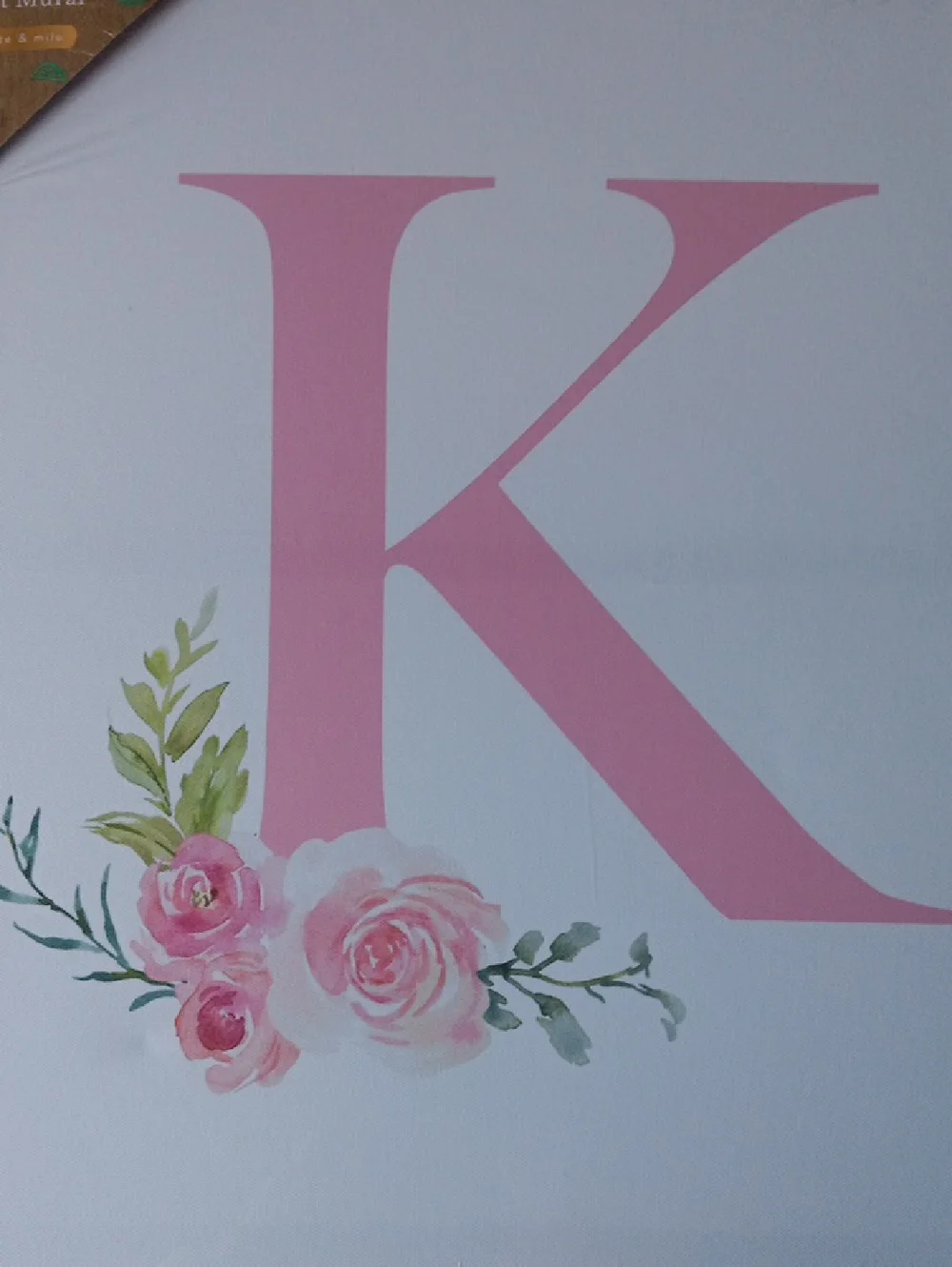 Personalized Pink Floral 